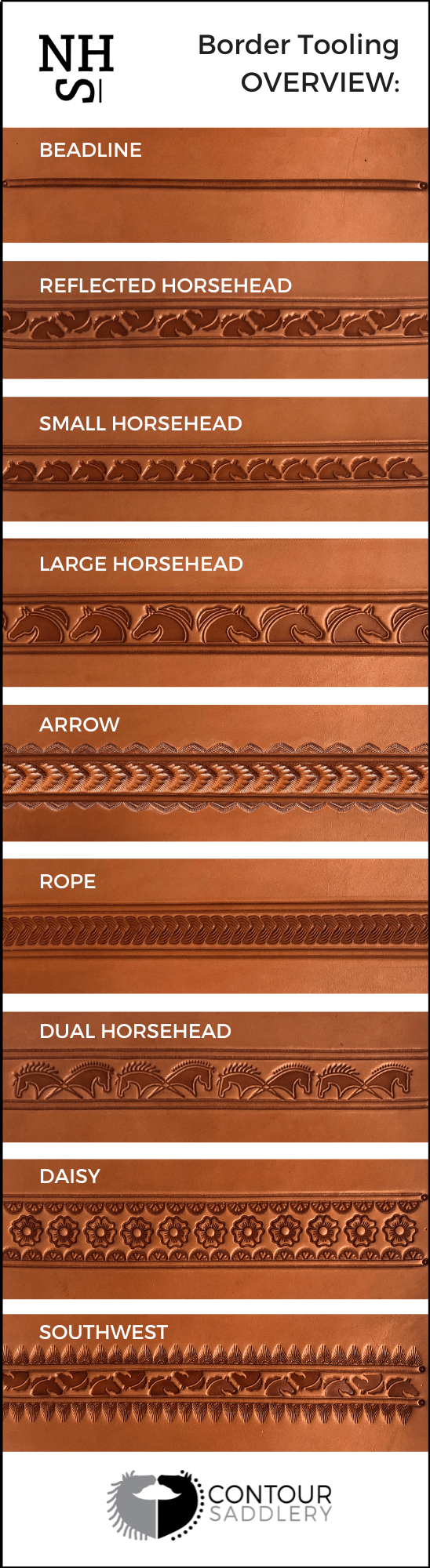 WEB Leather Tooling BORDER CHOICES