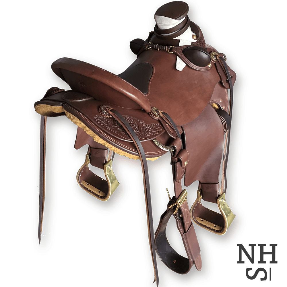 Doubled & Stitched Cinch Keeper w/ D-ring – Buckaroo Businesses