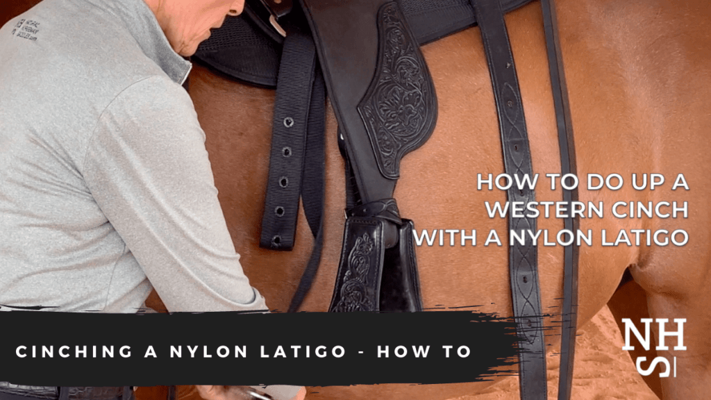 HOW TO CINCH A LEATHER LATIGO - Natural Horseman Saddles