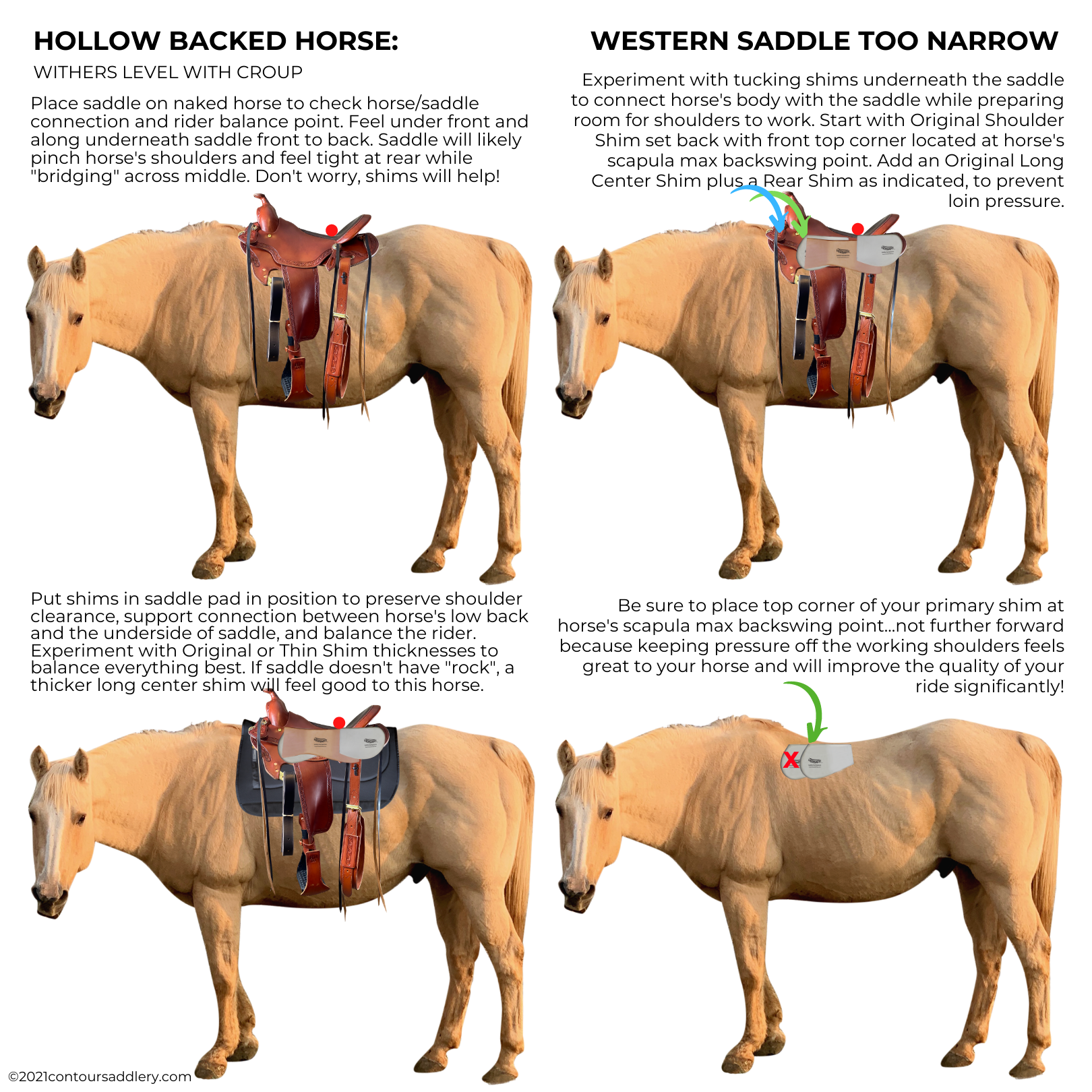 RESCUE HOLLOW Horse Western Saddle TOO NARROW