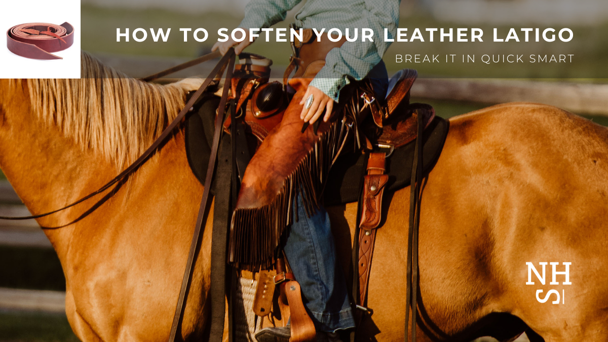 How to soften your new leather latigo