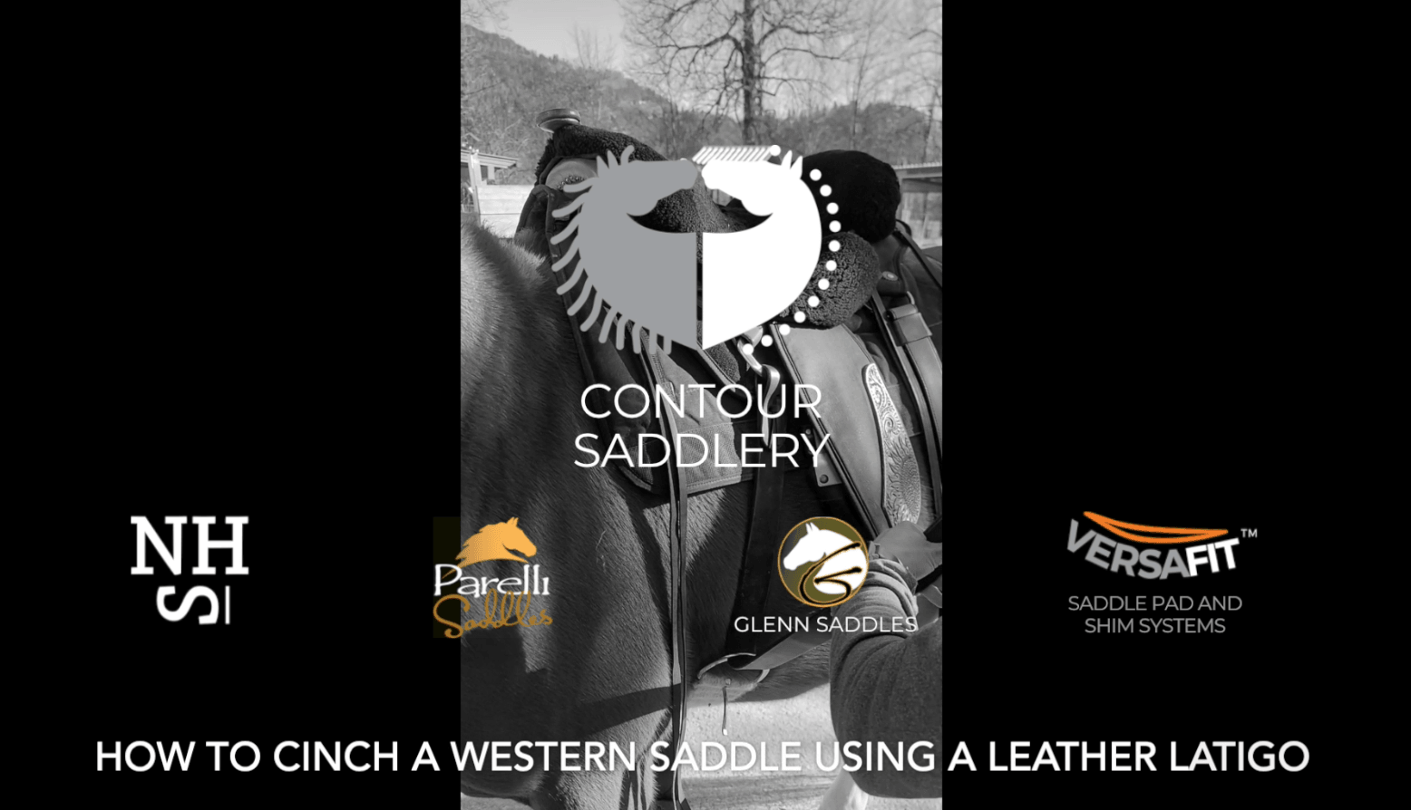 HOW TO CINCH A LEATHER LATIGO - Natural Horseman Saddles