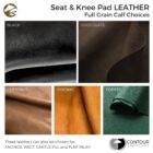 ENGLISH LEATHER SEAT ROLL CALF CHOICES